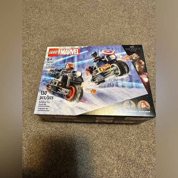 LEGO Marvel Infinity Saga 76260 Black Widow & Captain America Motorcycles - Picture 1 of 6